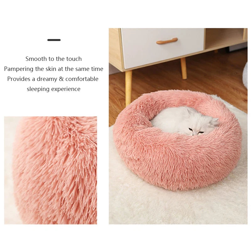 Home Plush Pet Nest Super Soft Warm