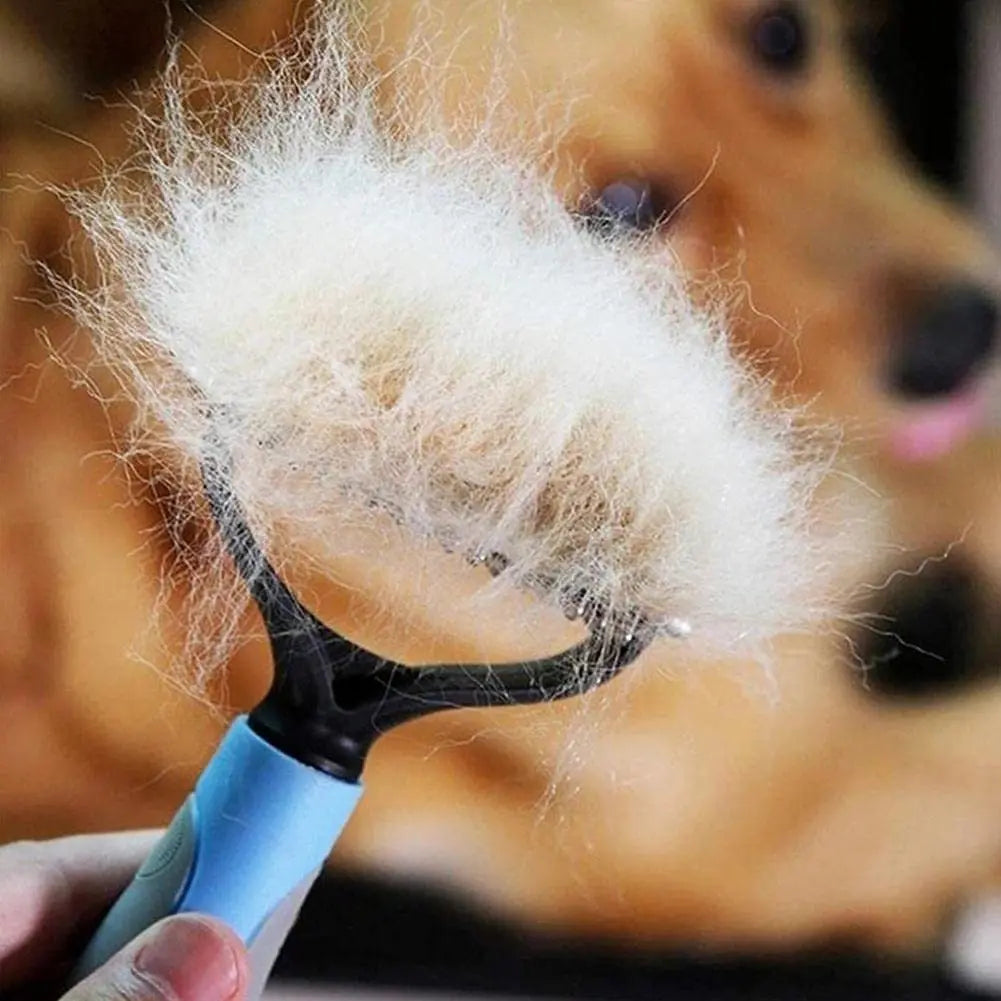 Dog Cat Dematting and Deshedding Brush