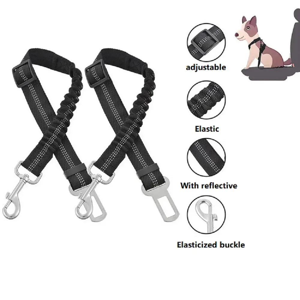 Dog Car Seat Belt Car.