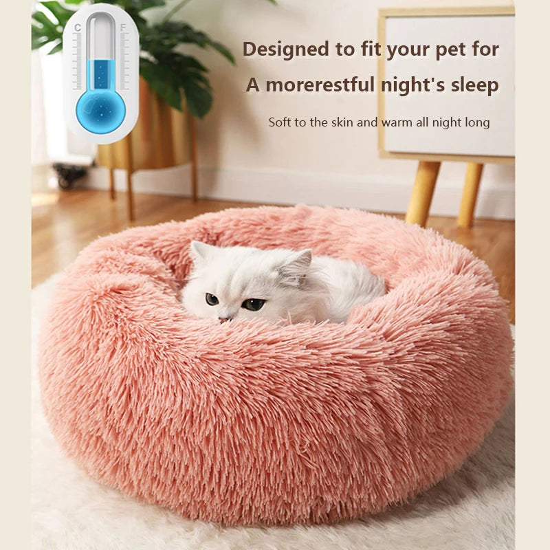 Home Plush Pet Nest Super Soft Warm