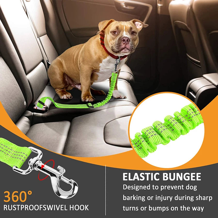 Pet supplies car seat belts.